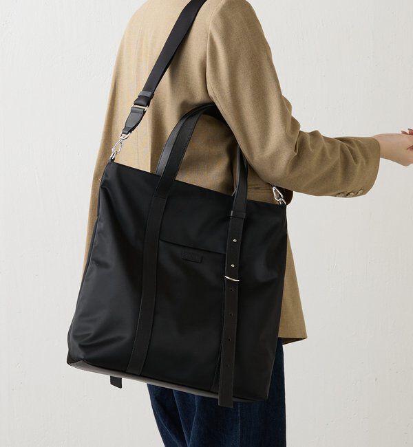  「アシンメトリーハンドルトートバッグ」|トートバッグ|