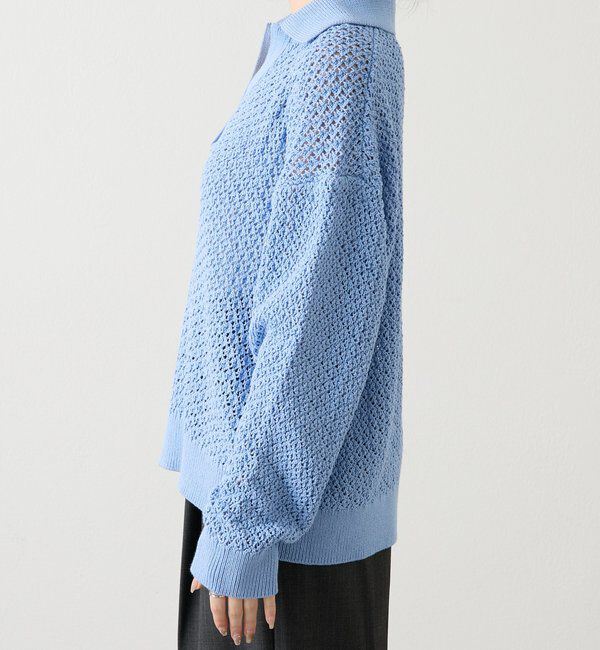  「スキッパーニット」|カーディガン|