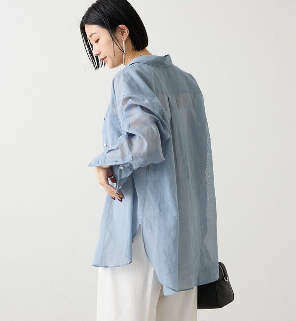  「シアーオーバーシャツ」|シャツ・ブラウス|