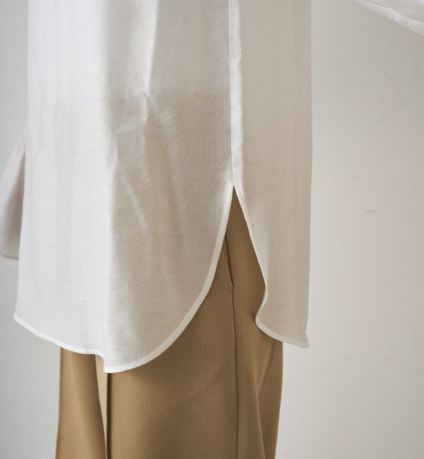  「シアーハイネックブラウス」|シャツ・ブラウス|