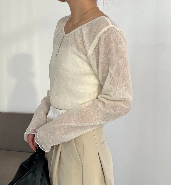  「ワッシャーリバプルオーバー」|Tシャツ・カットソー|