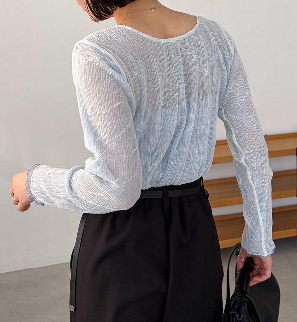  「ワッシャーリバプルオーバー」|Tシャツ・カットソー|