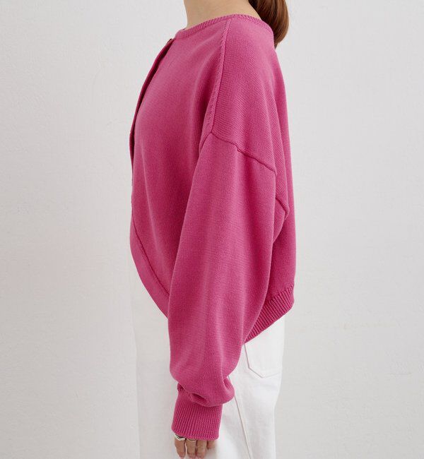  「2WAYラウンドショートプルオーバー」|ニット・セーター|