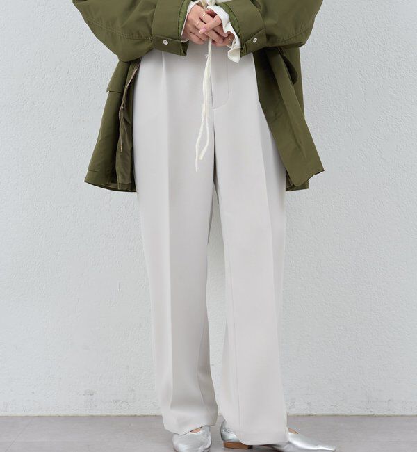  「センタープレスパンツ」|チノ|