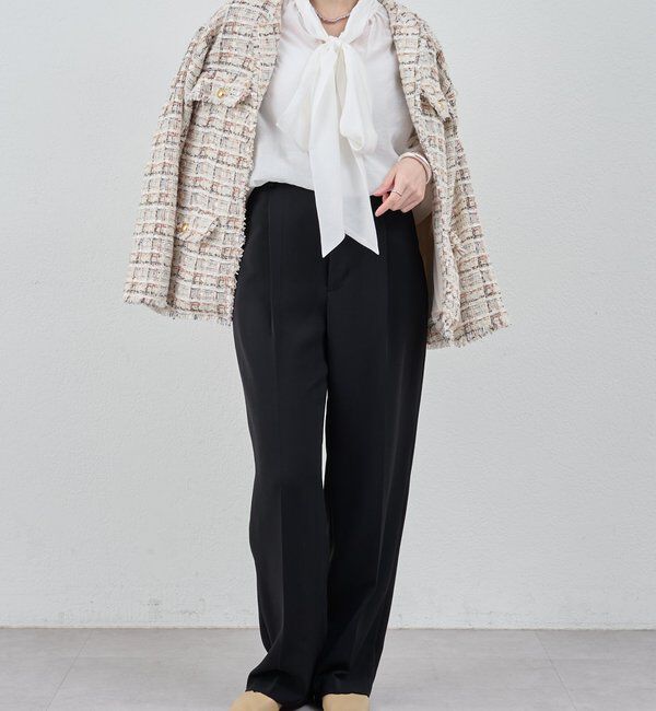  「センタープレスパンツ」|チノ|