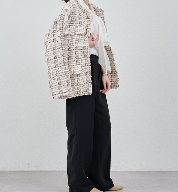  「センタープレスパンツ」|チノ|