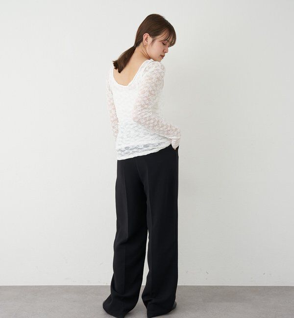  「センタープレスパンツ」|チノ|