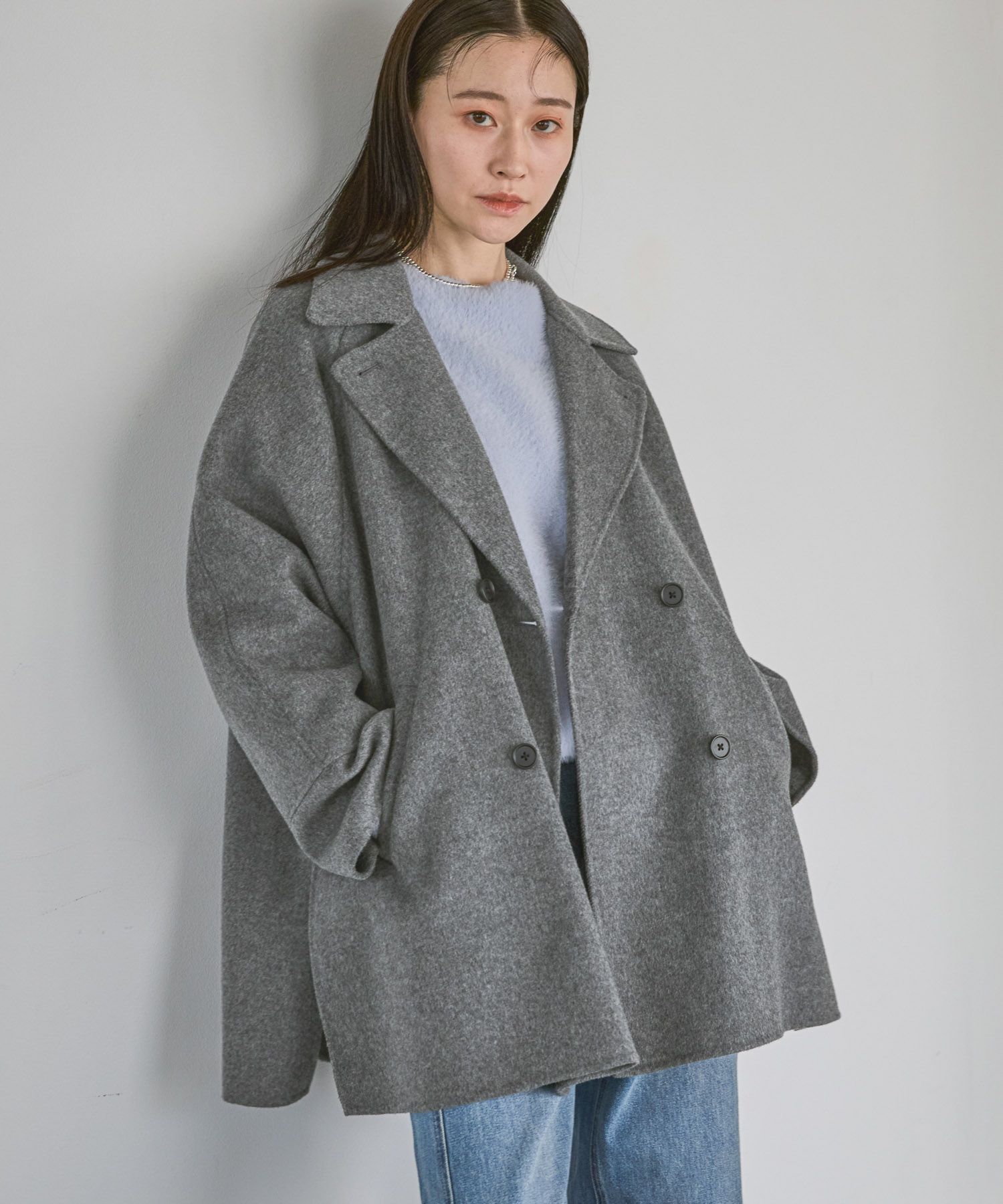WEB限定】カシープミドルジャケットコート（A part by ）｜ルミネの