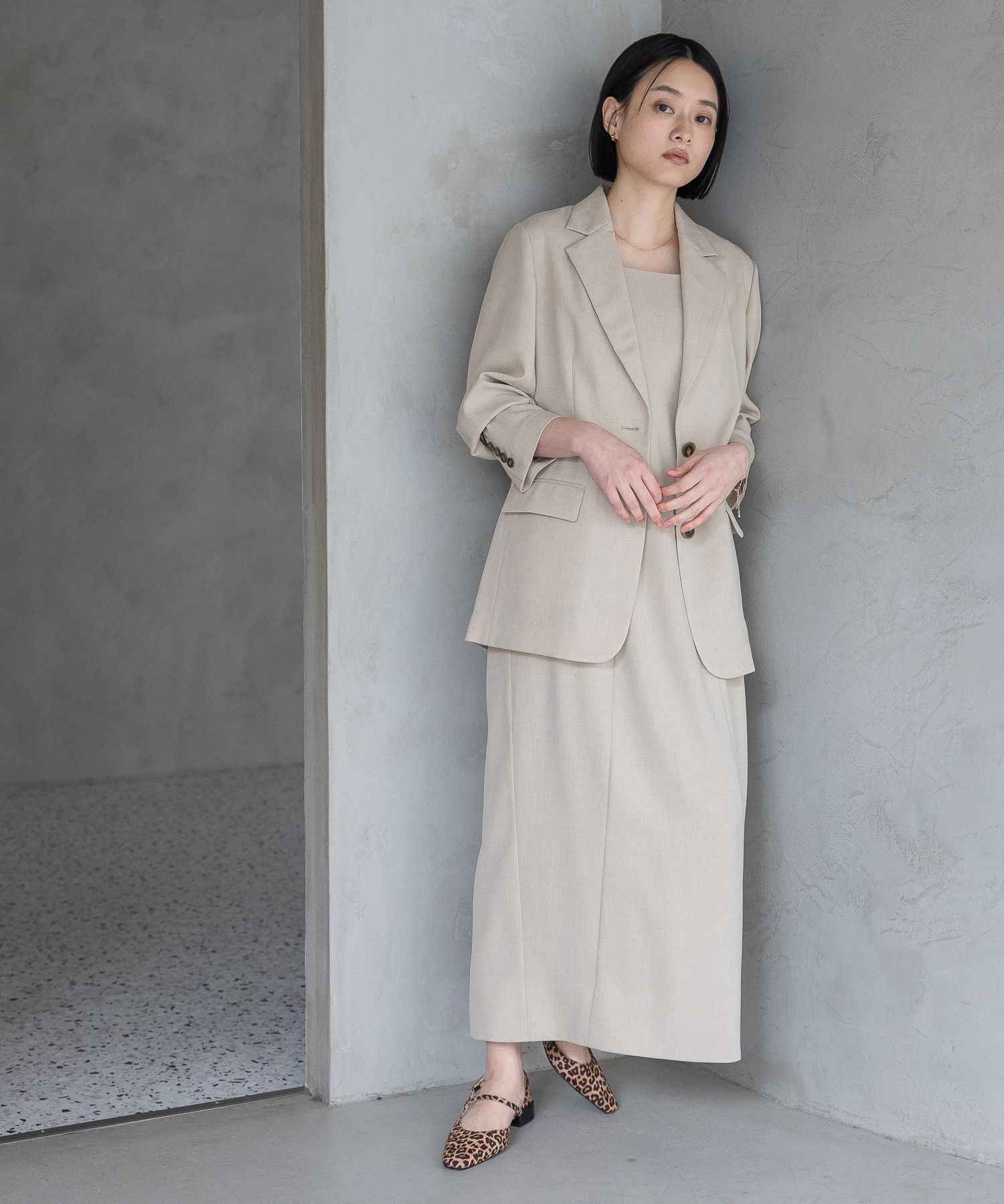 A part by 「【多機能】リネンライクキャミワンピース」|ワンピース|