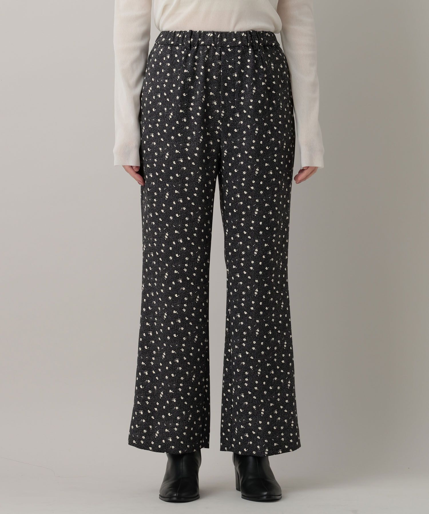 A part by 「コバナガラセミフレアパンツ」|スラックス|