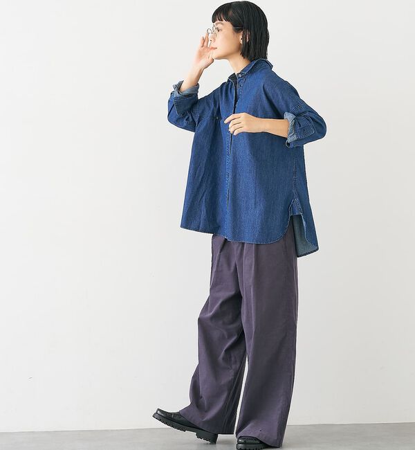 collex「ライトオンスデニムシャツ」|シャツ・ブラウス|