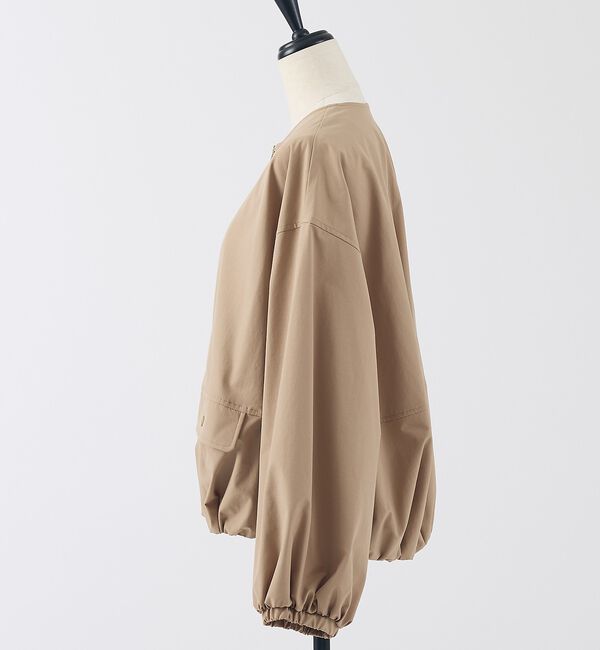 collex「2WAYボリュームスリーブジップアップブルゾン」|ブルゾン・スタジャン|