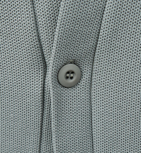 ABAHOUSE「ダブルジャージ 鹿の子 ワンボタンカーディガン」|カーディガン|