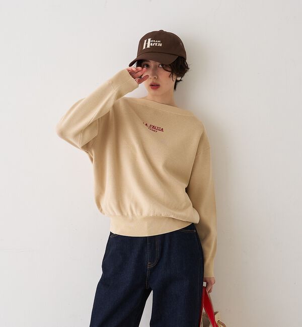 Rouge vif「ラパウザロゴニット」|ニット・セーター|