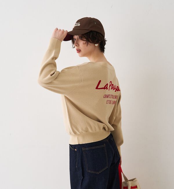 Rouge vif「ラパウザロゴニット」|ニット・セーター|