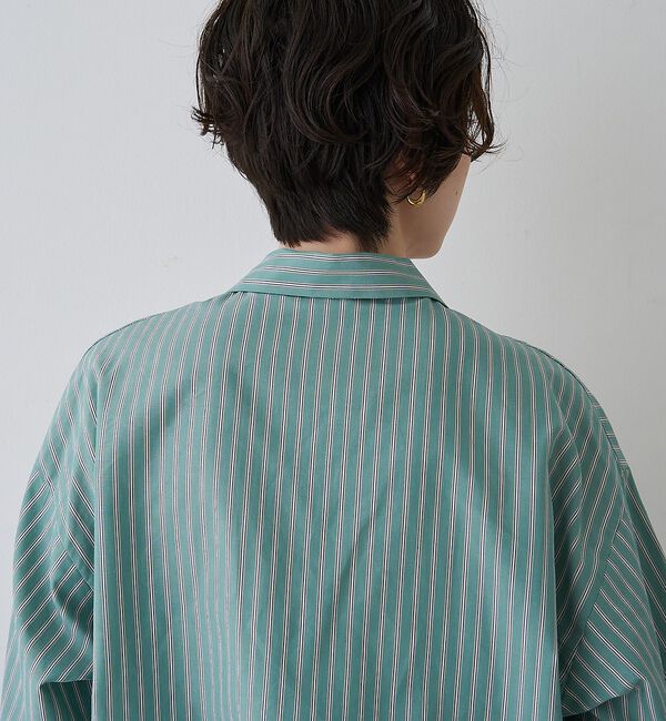 Rouge vif「【セットアップ対応】オープンカラーシャツ」|シャツ・ブラウス|