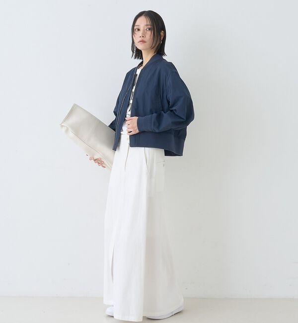 Rouge vif「ミリタリーブルゾン/形状記憶/シワ防止【予約】」|ブルゾン・スタジャン|