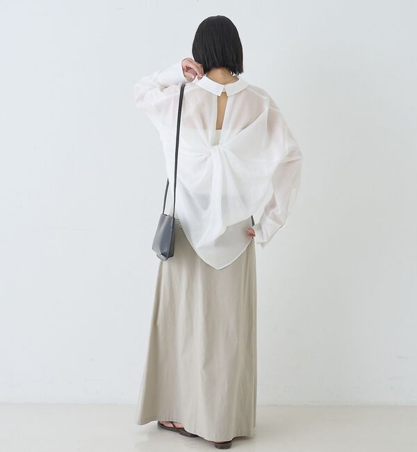 Rouge vif「【2026SS新作】【人気追加】バックツイストシャツ【予約】」|シャツ・ブラウス|