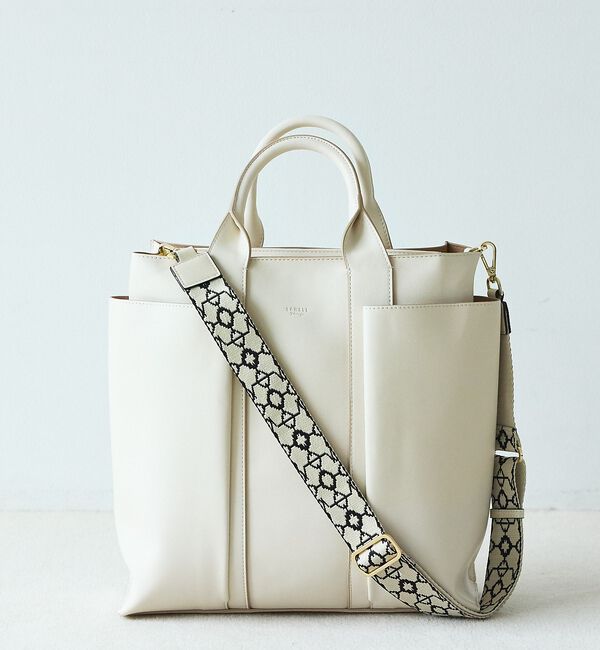 LOWELL things「Ordi/ダブルポケット2WAYトートL」|トートバッグ|