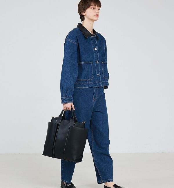 LOWELL things「Ordi/ダブルポケット2WAYトートL」|トートバッグ|