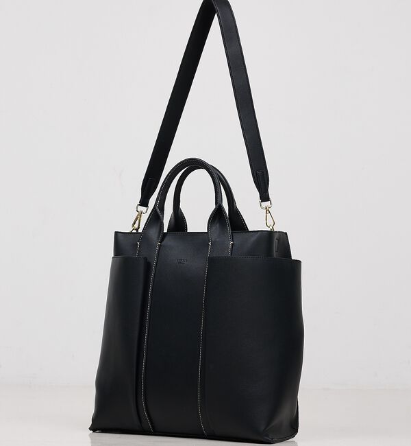 LOWELL things「Ordi/ダブルポケット2WAYトートL」|トートバッグ|