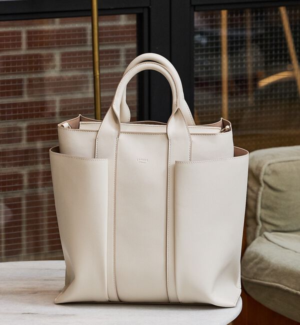 LOWELL things「Ordi/ダブルポケット2WAYトートL」|トートバッグ|