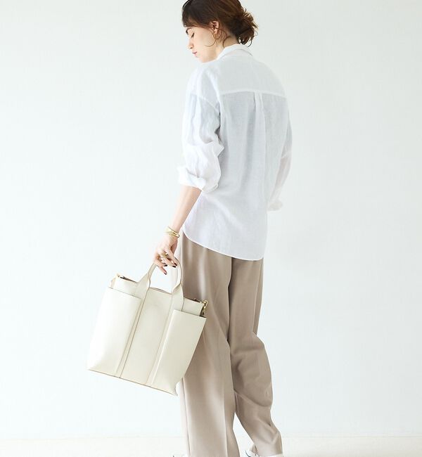 LOWELL things「Ordi/ダブルポケット2WAYトートL」|トートバッグ|