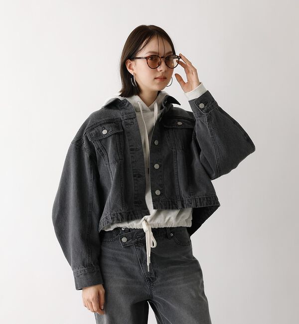 abahouse mavie「【UVカット】クリアカラーレンズサングラス」|メガネ|