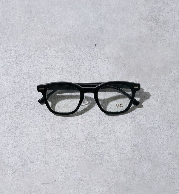 abahouse mavie「【UVカット】クリアレンズ伊達眼鏡」|メガネ|
