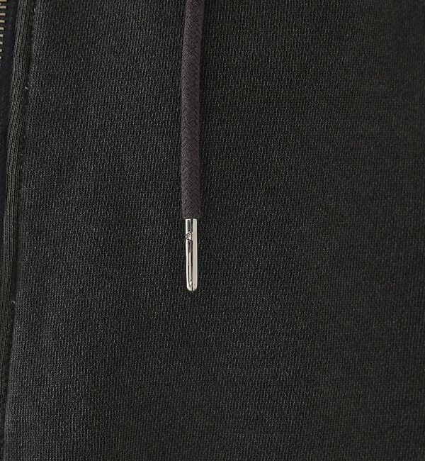 abahouse mavie「【裏毛】ピグメントショートジップパーカー/ヴィンテージ風/長袖/スウェット/春服」|パーカー|