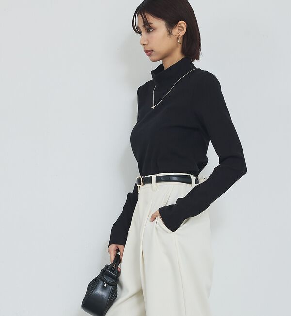 abahouse mavie「ハイネックプルオーバー」|Tシャツ・カットソー|