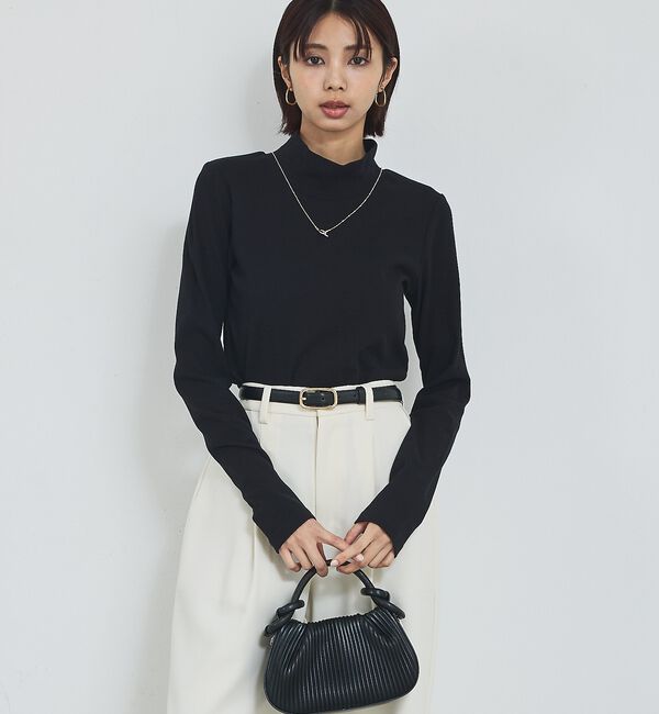 abahouse mavie「ハイネックプルオーバー」|Tシャツ・カットソー|