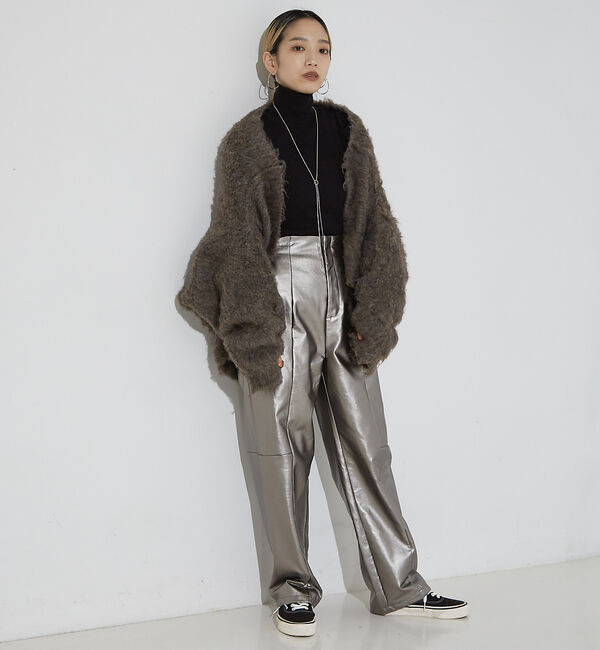 NOMINE「イエティ2WAYニットブルゾン」|カーディガン|