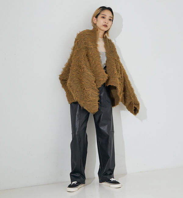 NOMINE「イエティ2WAYニットブルゾン」|カーディガン|