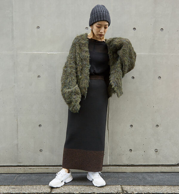 NOMINE「イエティ2WAYニットブルゾン」|カーディガン|