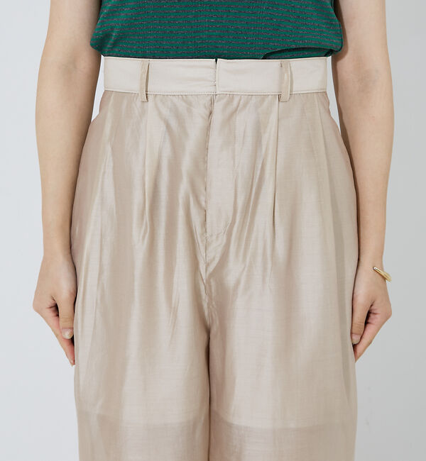 NOMINE「【セットアップ着用可】シアー ワイドパンツ」|その他|