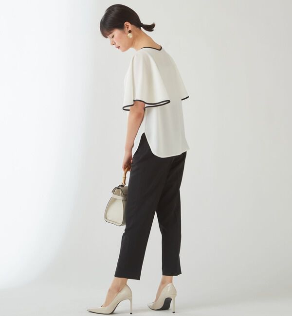 TIARA「《定番》イージータックパンツ」|その他|ブラック