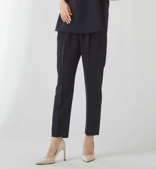 TIARA「《定番》イージータックパンツ」|その他|ネイビー