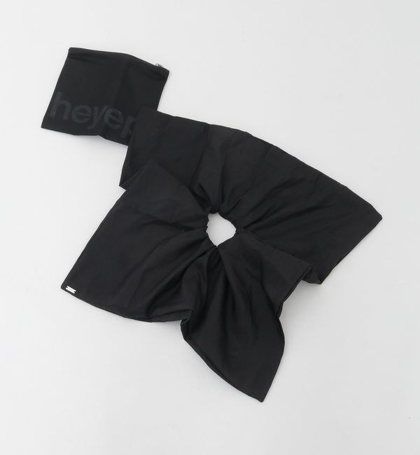 TIARA「【Heyep/ヘイップ】Silk Square Large Scrunchie」|ヘアゴム・シュシュ|