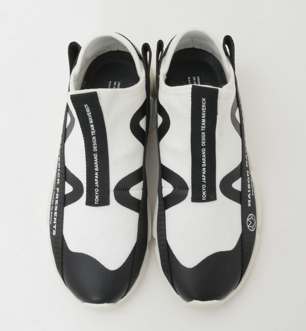 TIARA「【MAISON MAVERICK PRESENTS】DAD Slip-ons Knit Sneakers」|スニーカー|