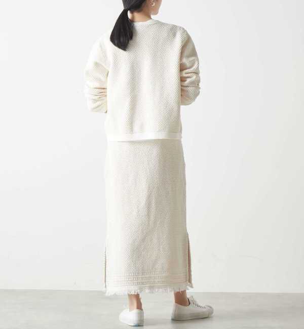 Liesse「ニットツイードスカート」|スカート|