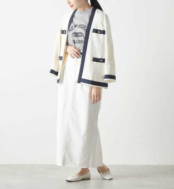 Liesse「デニムタイトスカート」|スカート|