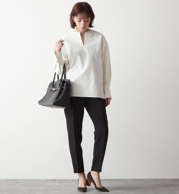 Liesse「スキッパーシャツ」|シャツ・ブラウス|