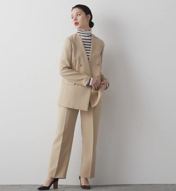 Liesse「ノーカラージャケット」|ノーカラージャケット|