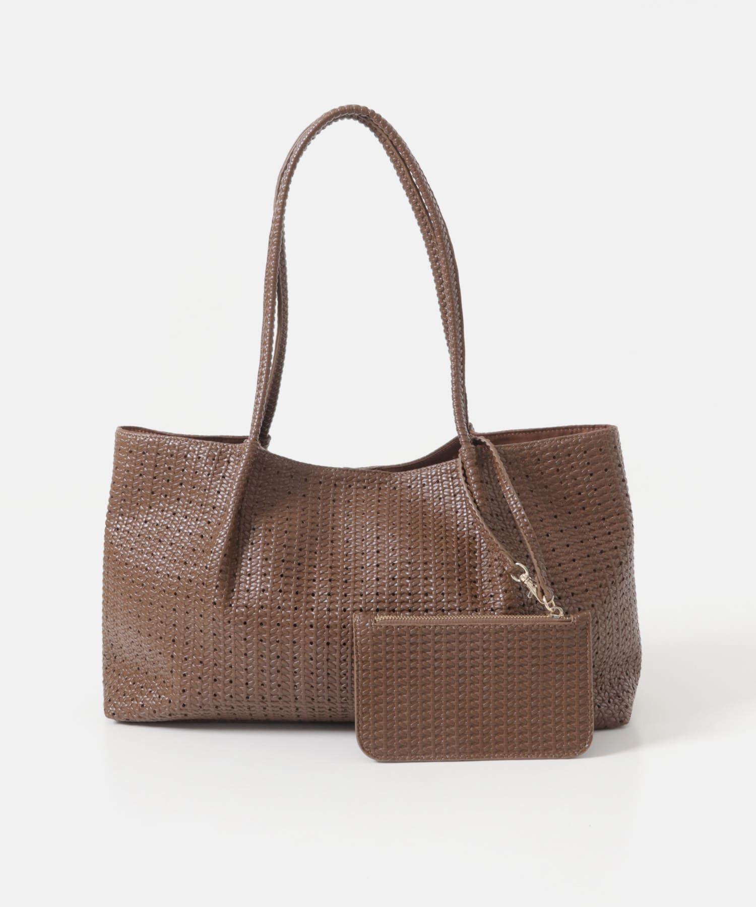 RODE SKO「ポーチ付パンチングラージトートバッグ」|トートバッグ|