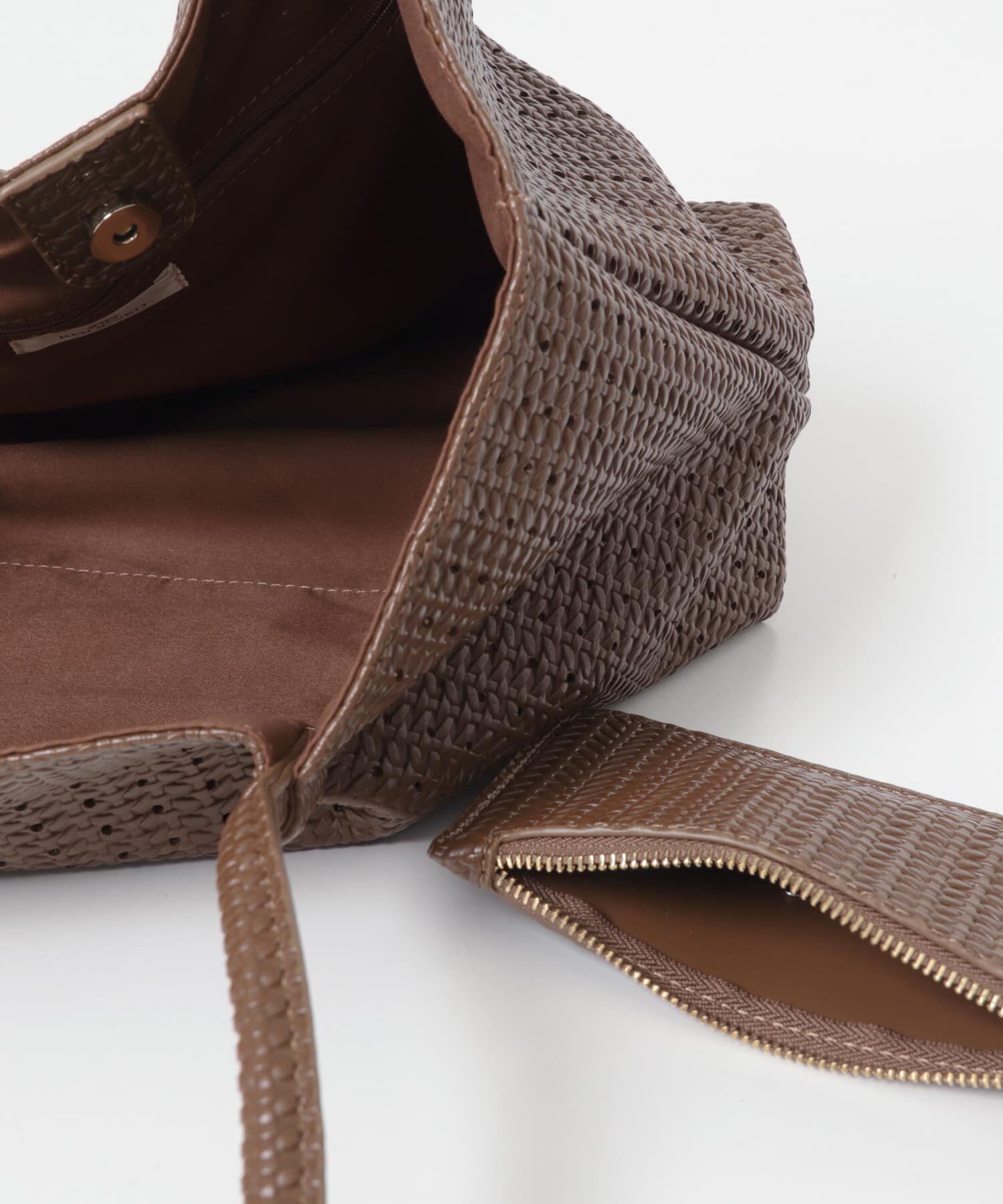 RODE SKO「ポーチ付パンチングラージトートバッグ」|トートバッグ|