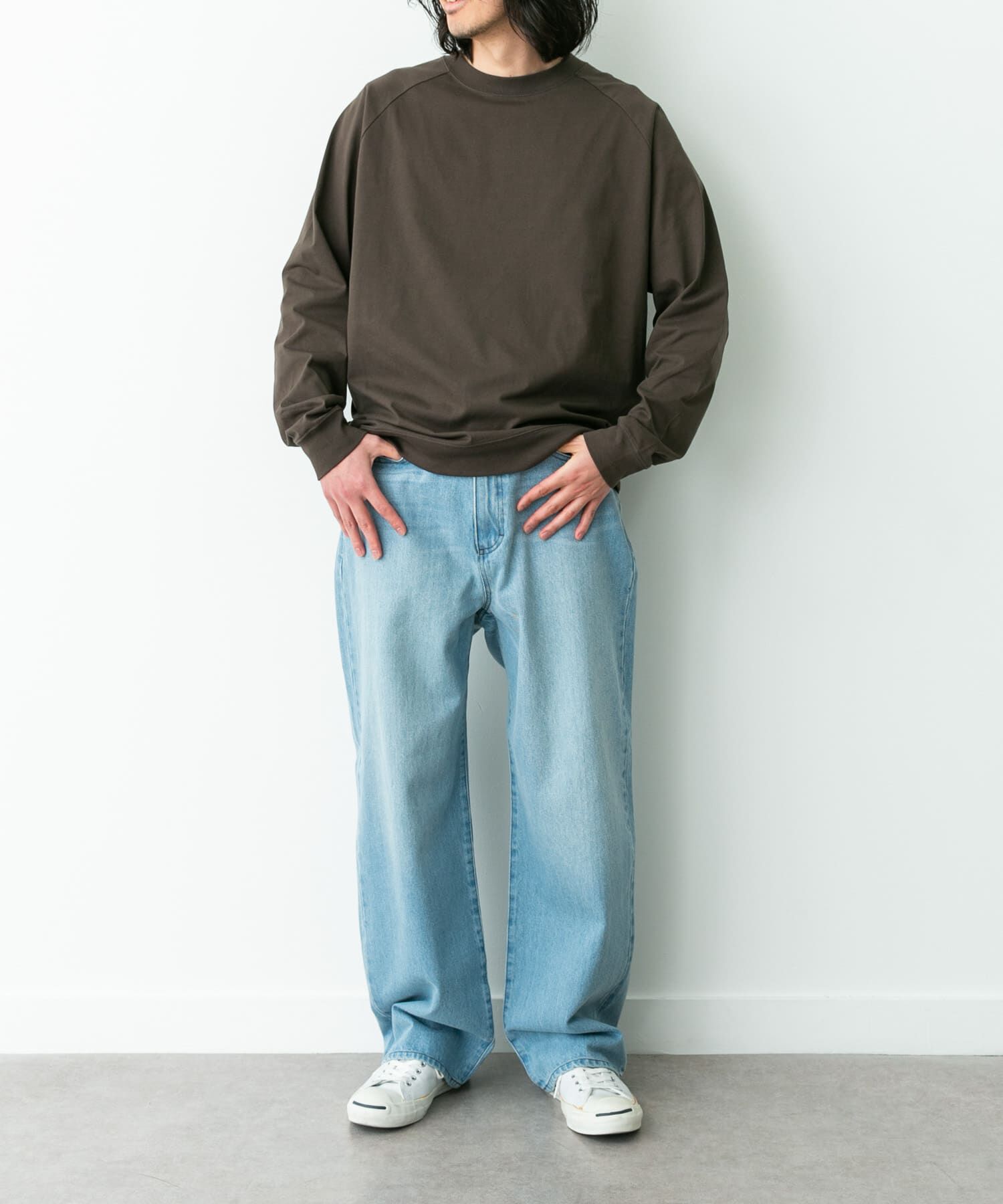 Sonny Label 「ハイスペラグランロングスリーブTシャツ」|Tシャツ・カットソー|