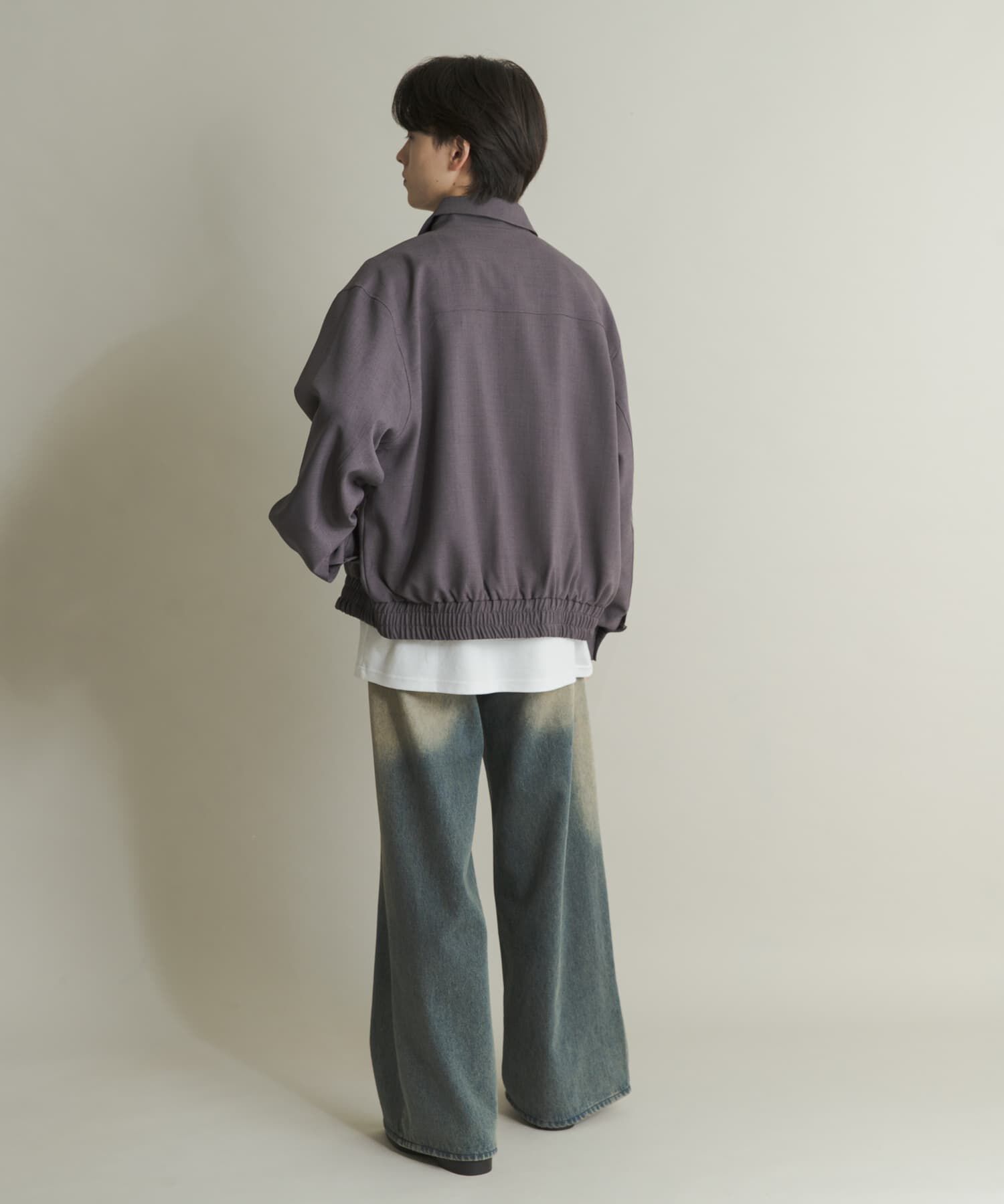 SENSE OF PLACE by URBAN RESEARCH「ヴィンテージライクデニムワイドパンツ」|デニム|