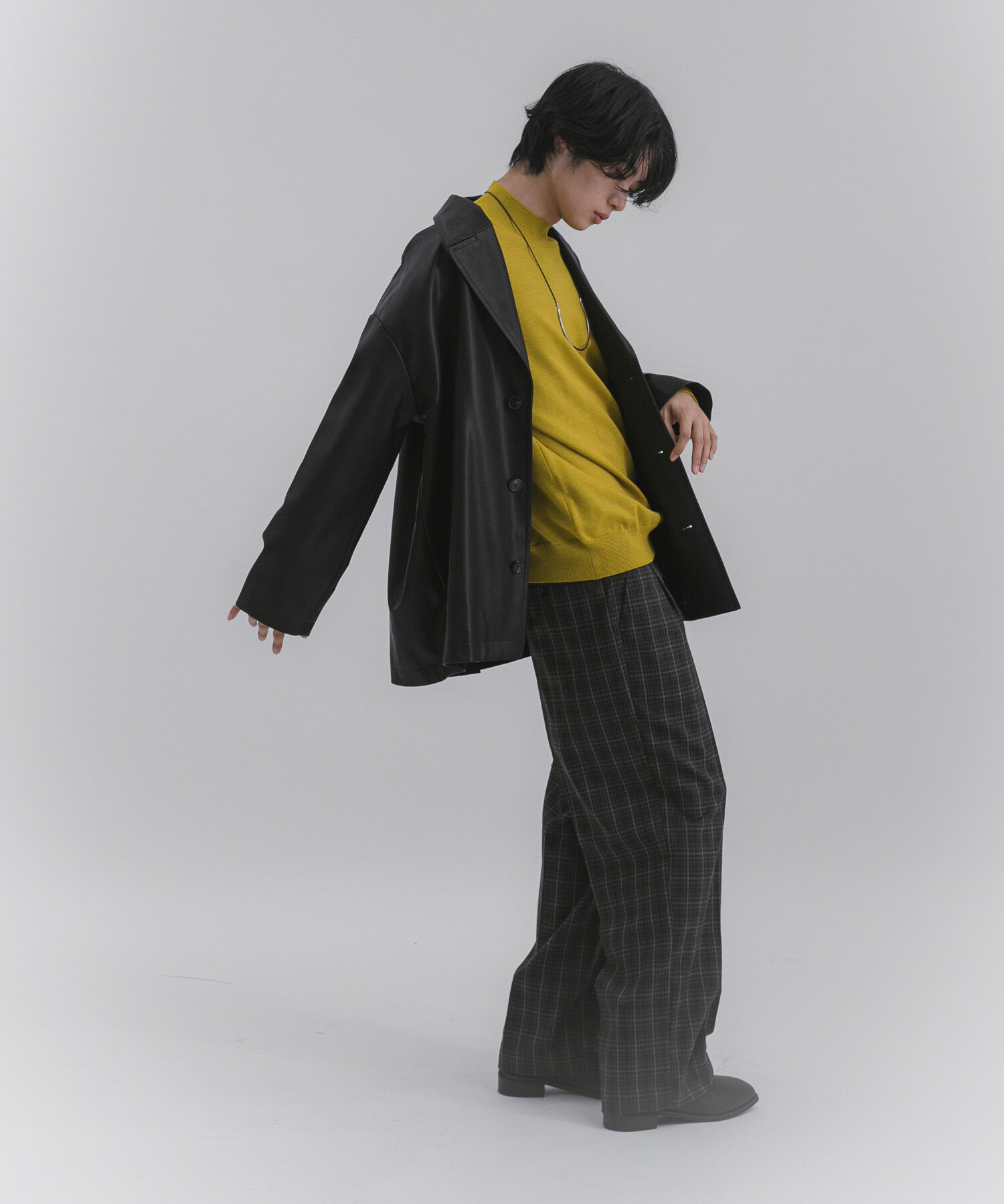 SENSE OF PLACE by URBAN RESEARCH「『一部WEB限定カラー』『洗濯可/毛玉防止』ストレッチモックネックニット」|ニット・セーター|