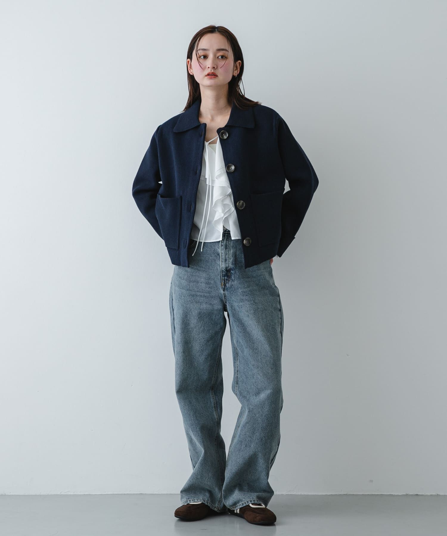 SENSE OF PLACE by URBAN RESEARCH「フラットソールバレエスニーカー」|バレエシューズ|